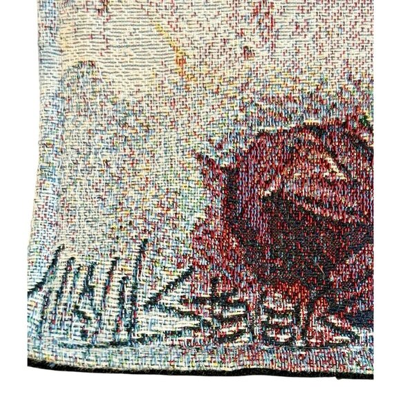 Italian Tapestry Wall Art Hanging Decor Tuscany Floral Signed Allayn Stevens - Picture 8 of 11